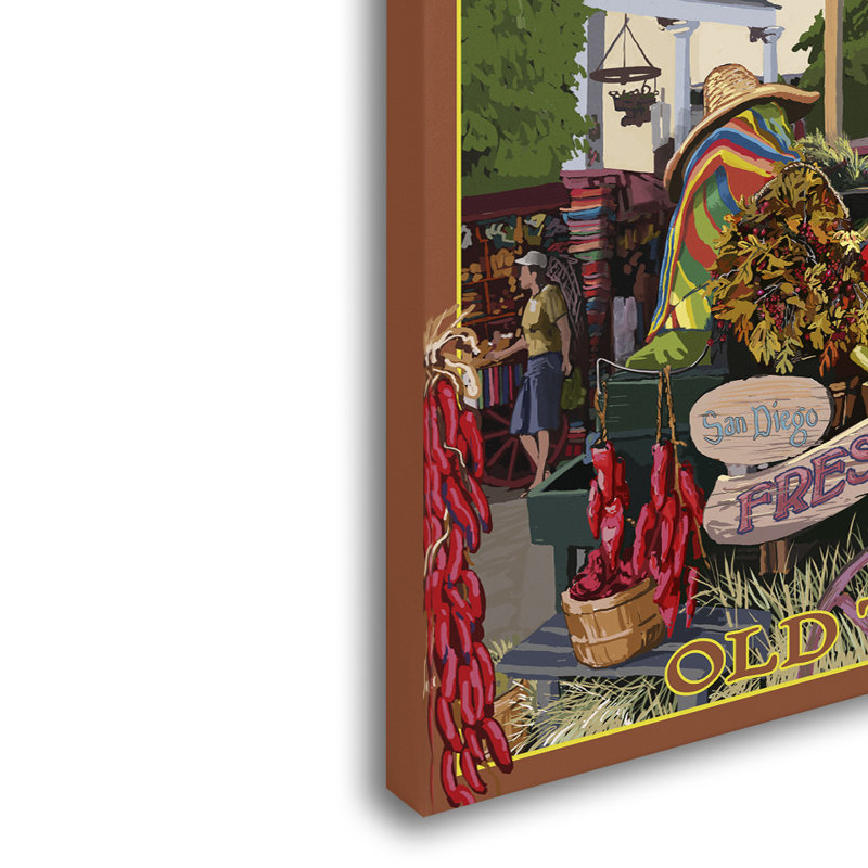 Trinx Kadey 'Travel Poster 47' Vintage Advertisement on Canvas